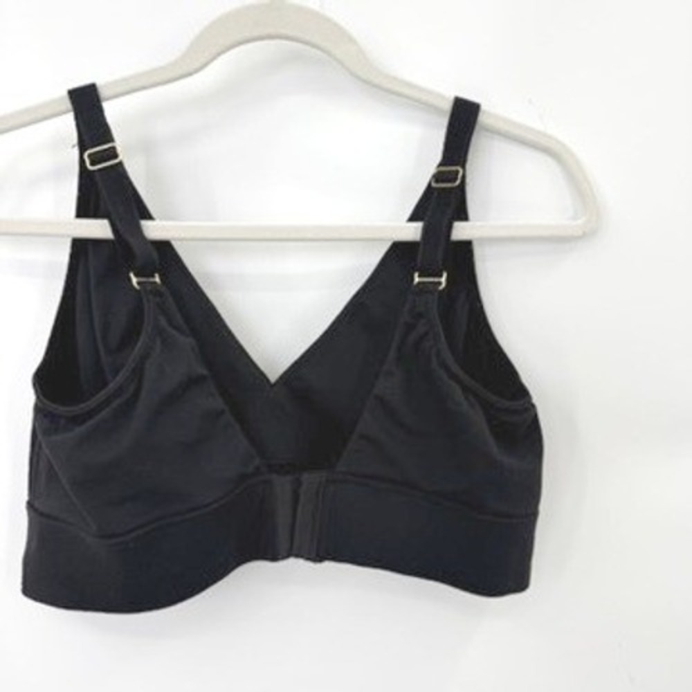 Soma Women XXL Embraceable Wireless UL Tailored Bralette Black Comfort Romantic - Picture 2 of 4